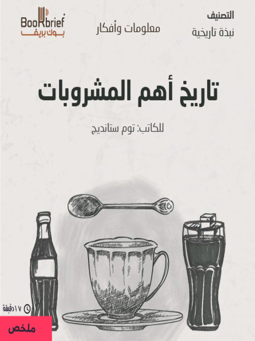 Cover of تاريخ اهم المشروبات